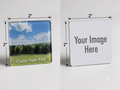 Custom Square Acrylic Photo Magnet – 2"x2" Personalized Picture Magnet for Fridge & Office